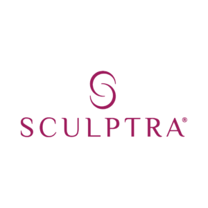 Logo of Sculptra, collagen-stimulating injectable