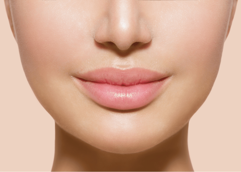 Before and after lip filler treatment in Barrie at Revive Medical Aesthetics & Spa