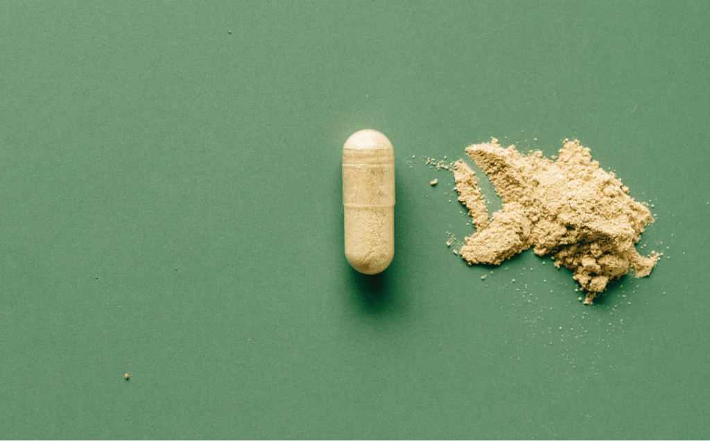 Close-up of hormone replacement therapy pellets used for balanced hormone treatment